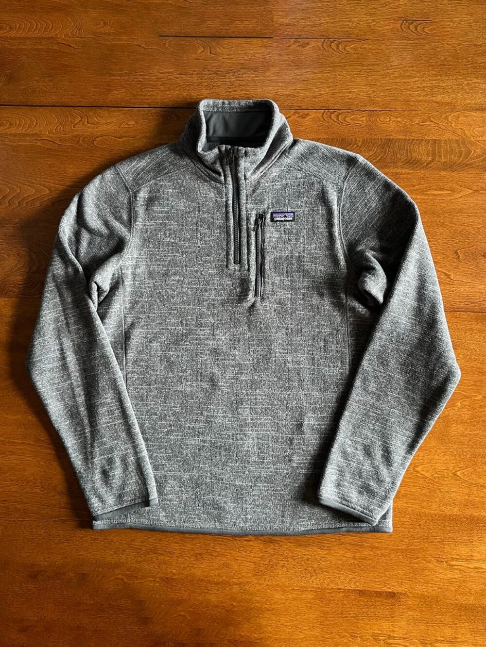 Patagonia gray quarter-zip Better Sweater XXL 16-18